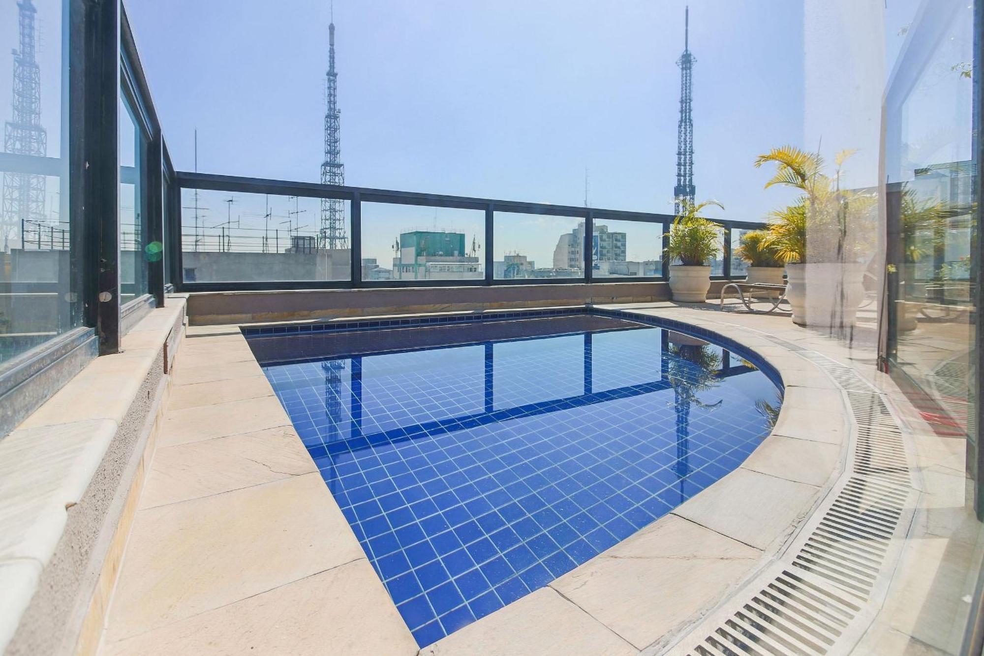 Flat Particular Dentro Do Hotel Executive Transamerica Faria Lima! Сао Паоло Екстериор снимка