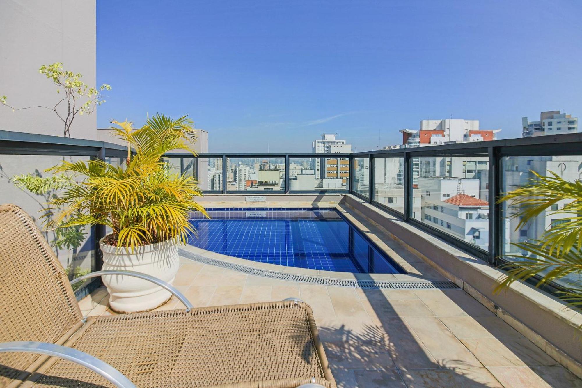 Flat Particular Dentro Do Hotel Executive Transamerica Faria Lima! Сао Паоло Екстериор снимка